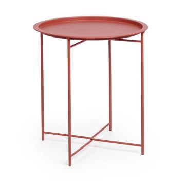 Măsuță de grădină rotundă din oțel ø 46 cm Austin – Bizzotto