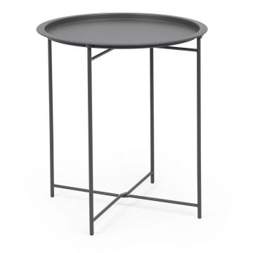 Măsuță de grădină rotundă din oțel ø 46 cm Austin – Bizzotto