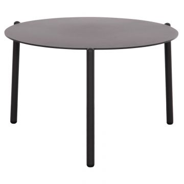 Masuta de cafea ALBERTA Ø62 x 38 CM - Gri inchis