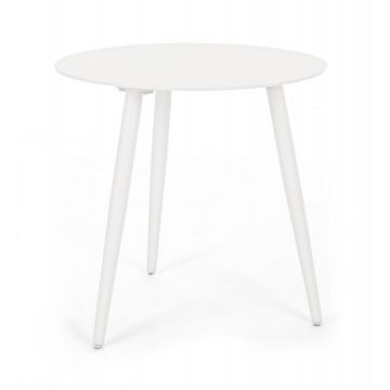 Masuta de cafea RIDLEY Ø50 CM - Alb