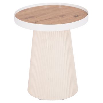 Masuta de cafea TOWER Φ45x51 CM - Alb