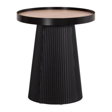 Masuta de cafea TOWER Φ45x51 CM - Negru