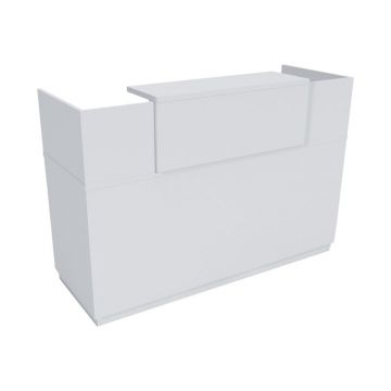 Receptie birou Lotus Alb 140x70x110 cm