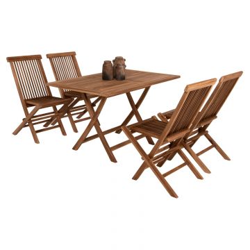 Set masa si scaune VAREO WOOD - Default Title