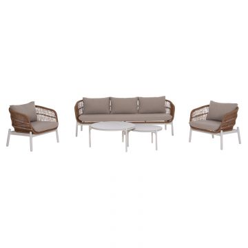 Set pentru exterior ZALEO - Alb