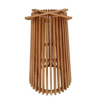 Suport blat masa de bar Galy Boho Natural 60x60x90 cm