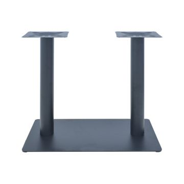 Baza a mesei Givosa, neagra, 70x40x72 cm
