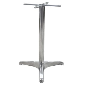 Baza de masa cu trei picioare Hip, Aluminiu, 52x52x72 cm