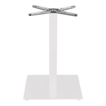 Bază de masă metalică Thonor, Industrial, Metal, Alb, 48x48x73 cm