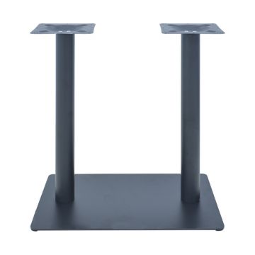 Baza mese Givosa, neagra, 70x40x108 cm