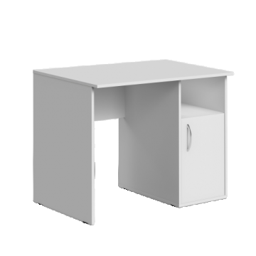 Birou calculator 100 x 60 x 75 cm, alb