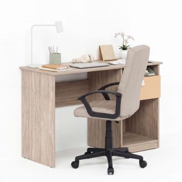 Birou copii LINEA 1 sertar, Oak, Caramel