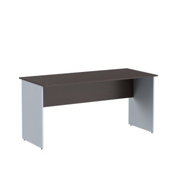 Birou Operational Imago CP04 Blat wenge picioare gri metallic,160 x 72 x 75,5 cm