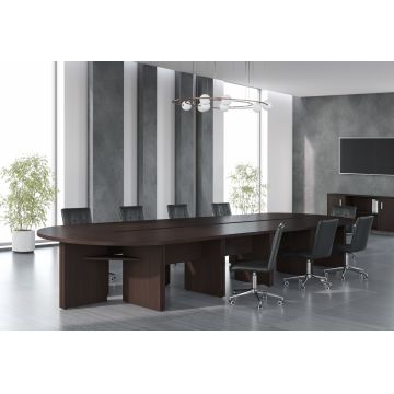 Masa Consiliu Born Wenge - Design Elegant pentru Sali de Conferinte