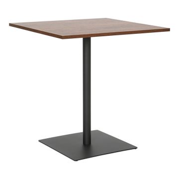 Masa cu design elegant Nerobian, Nuc, 70x70x75 cm