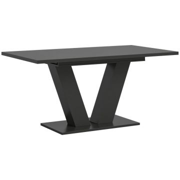 Masă din material pe bază de lemn, 150-190/90/75 cm,
