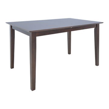 Masa extensibila din lemn Mabor, nuc, 120-150x80x73 cm