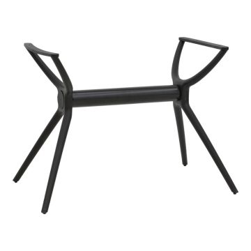 Masa moderna Herno, polipropilena neagra, 106x61x73 cm