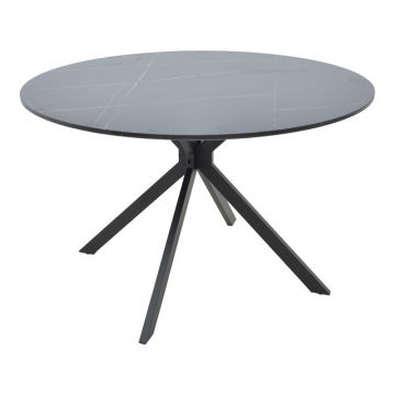Masa Xuson Negru 120x120x75 cm
