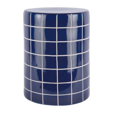 Măsuță auxiliară rotundă din ceramică ø 33 cm Retro Tiles – Leitmotiv