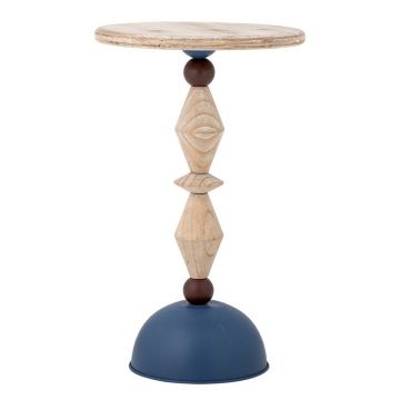 Măsuță auxiliară rotundă din lemn de brad ø 30 cm Mannelli – Bloomingville