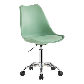 Scaun de birou Gaston II, mint, 48x57x77-90 cm