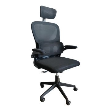 Scaun de birou Recko, negru, 64x58x123-133 cm