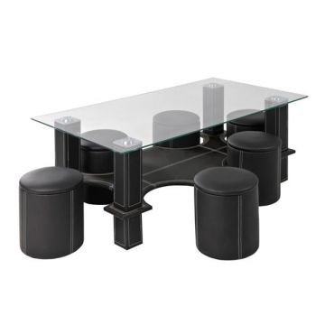 Set masa cafea cu tabureti