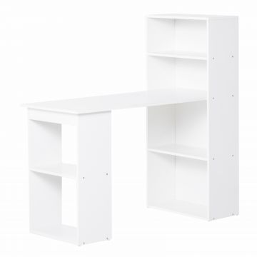 birou modern cu biblioteca 120x55x120cm