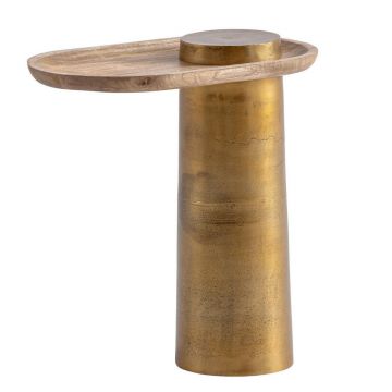Masă Auxiliară din lemn, 50/30/52 cm