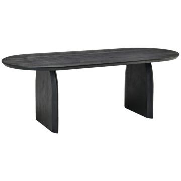Masă din lemn, 220/100/76 cm,