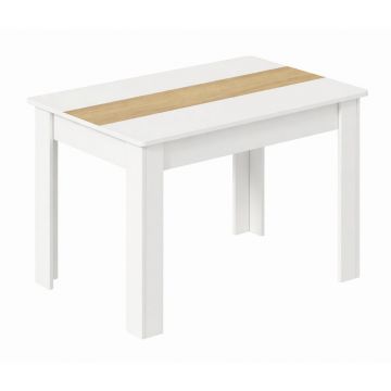 Masă din material pe bază de lemn, 140/80/75 cm,
