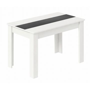 Masă din material pe bază de lemn, 140/80/75 cm,