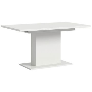 Masă din material pe bază de lemn, 150-190/90/76 cm,
