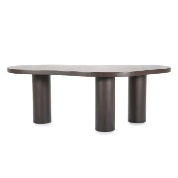 Masa FARONA 215 x 110 CM - Maro inchis / 215x110cm