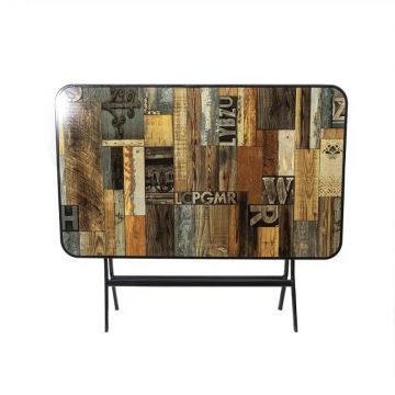 Masa Plianta 70 x 120 cm, PAL Melaminat si Picioare Metalice, Z-tools