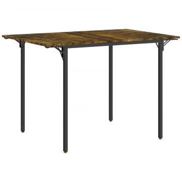 Masa Stil Industrial 120 79 79 cm - Pliabila cu Laturi Extensibile