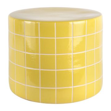 Măsuță auxiliară rotundă din ceramică ø 42 cm Retro Tiles – Leitmotiv