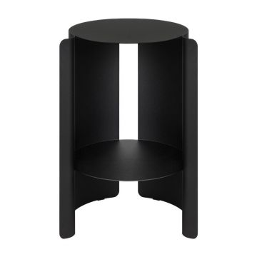 Măsuță auxiliară rotundă din metal ø 32 cm Wa – noo.ma