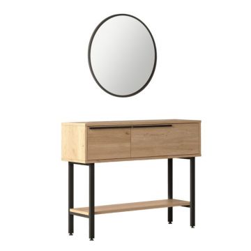 Masuta de toaleta ON12-S, nuc, 100x29,5x76 cm