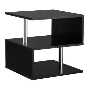 Masuta Joasa Salon - Lemn Negru 50 50 50 cm