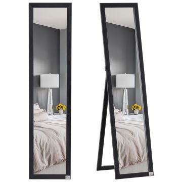 Oglinda Pliabila cu Cadru MDF - Perete sau Podea, 152 cm