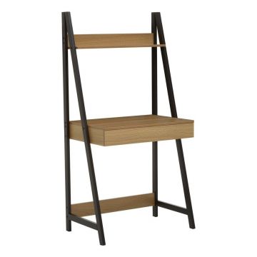 Birou cu aspect de lemn de stejar 48x74 cm Bradbury – Premier Housewares