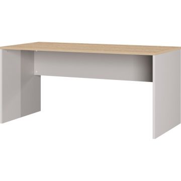 Birou cu blat cu aspect de lemn de stejar 79x158 cm Lissabon – Germania