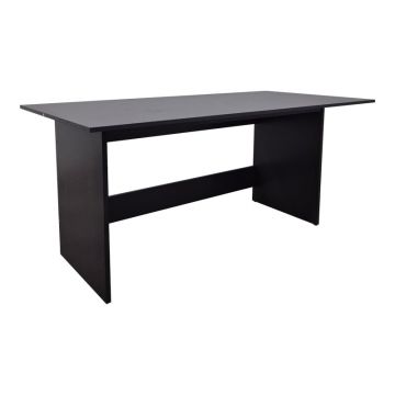 Birou ergonomic Taule, Modern, Lemn, Antracit, 120x60x74 cm