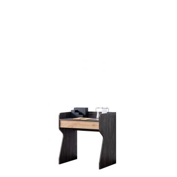 Birou, Hanah Home, Aktif, 80x85x50 cm, PAL, Antracit/Maro