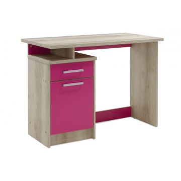 Birou Looney Castillo - Roz 100x55x75 cm