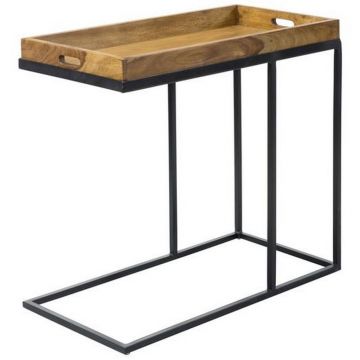 Masă Auxiliară din lemn, 34/70/65 cm