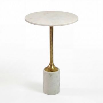 Masă Auxiliară din piatră, 37/37/56 cm