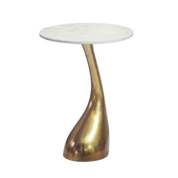Masă Auxiliară din piatră, 45/45/63 cm